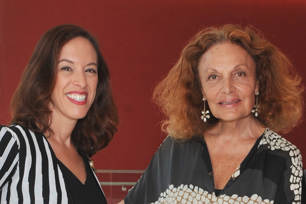 Professor Susan Scafidi and Diane von Furstenberg